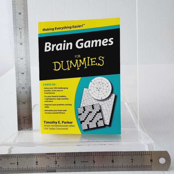 Brain Games for Dummies by Timothy E Parker - Picture 9 of 9